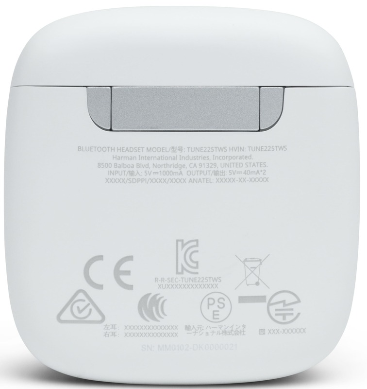 Навушники JBL T225 TWS (White) JBLT225TWSWHT - фото - №5