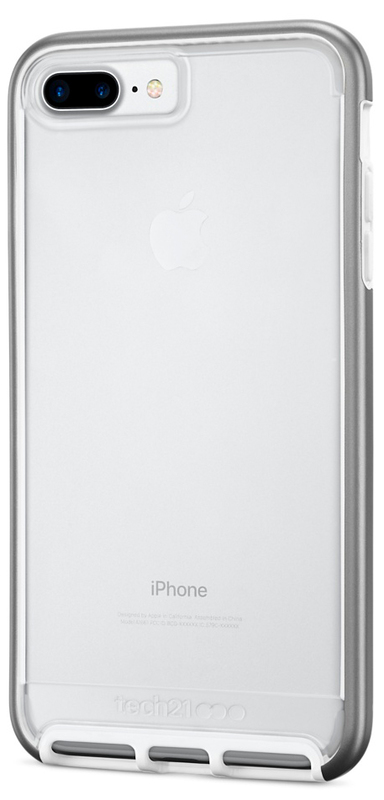 Чехол-накладка Apple iPhone 8 Plus/7 Plus Tech21 Evo Elite Case Silver фото