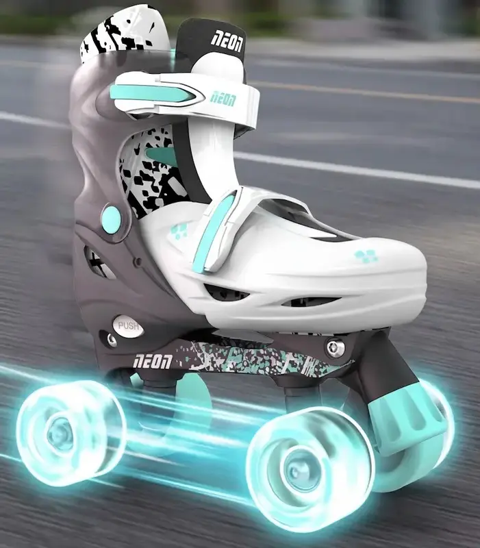 Ролики Neon Combo розмір 34-37 NT31E4 сірий - фото - №8