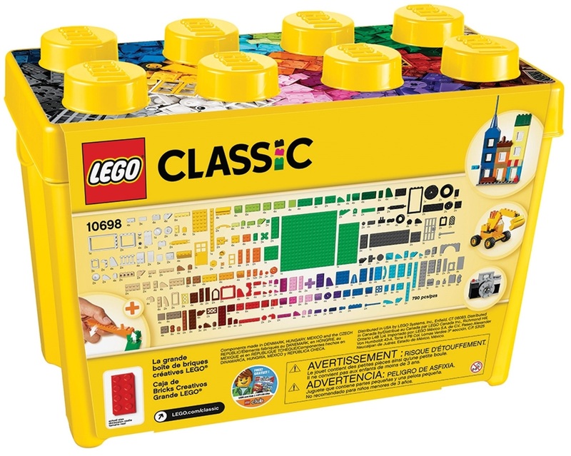 Конструктор LEGO Classic Кубики для творчого конструювання 10698 фото
