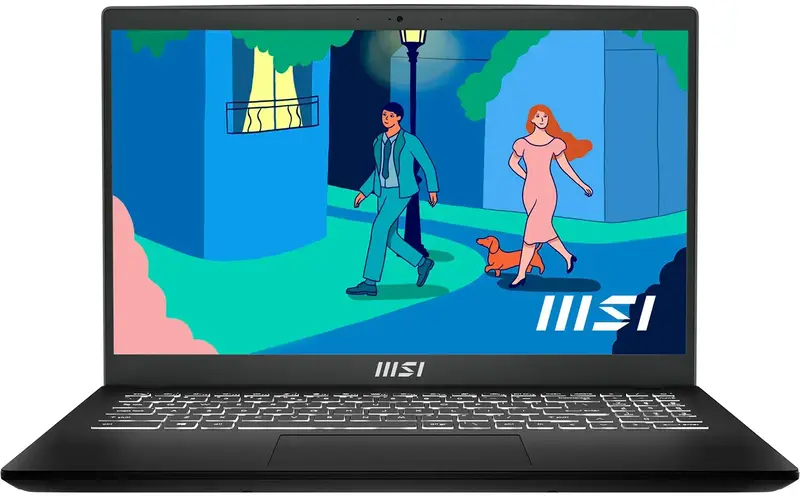 Ноутбук MSI Modern 15 B7M Classic Black (9S7-15HK12-468) фото