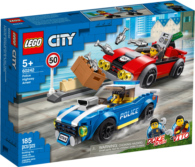 Конструктор LEGO City Арест на шоссе 60242 фото