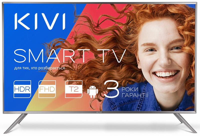 Телевізор Kivi 40" Full HD Smart TV (40FR50BU) - фото - №0