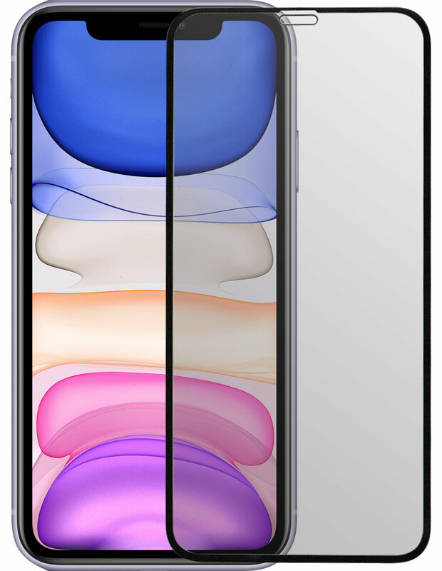Защитное стекло Gio 3D Full Cover Glass (Black) для iPhone 11 фото