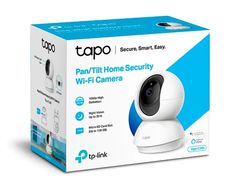Панорамная домашняя WiFi камера, TC70 TP-LINK - фото - №2