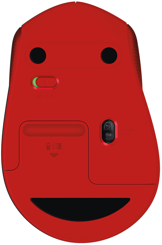 Миша Logitech Wireless M330 (Red) 910-004911 фото