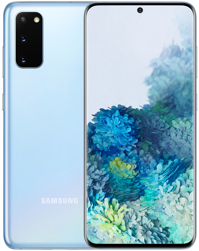 Samsung Galaxy S20 2020 G980F 8/128Gb Cloud Blue (SM-G980FLBDSEK) - фото - №0