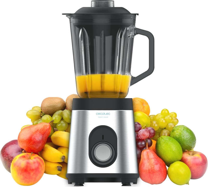 Блендер стаціонарний CECOTEC Power Black Titanium 1000 Inox (CCTC-04156) - фото - №1