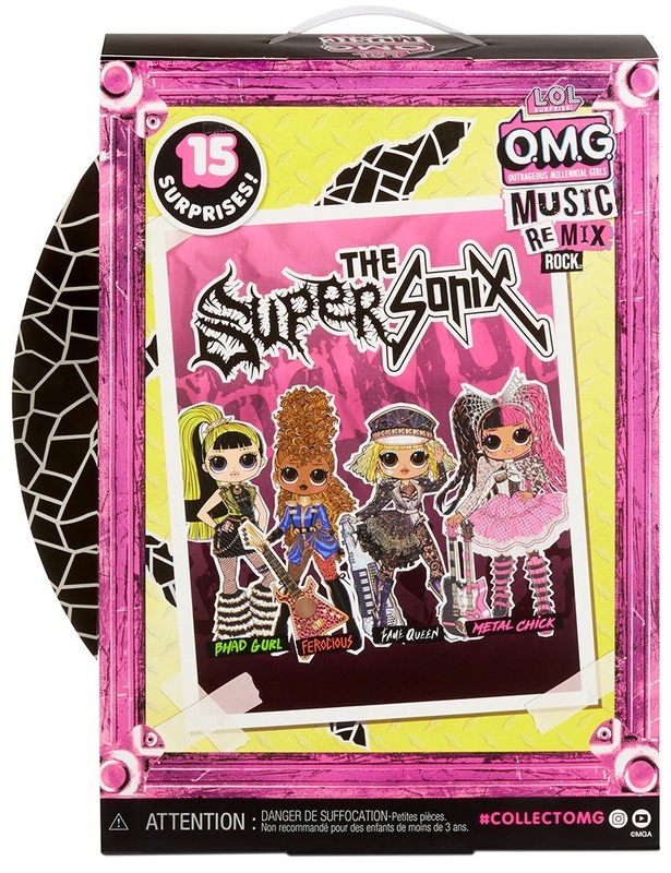 Ігровий набір з лялькою L.O.L. Surprise! серії "O.M.G. Remix Rock" - Королева сцени 577607 фото