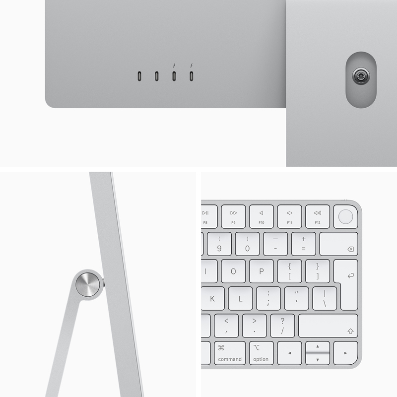 Apple iMac M1 24" 4.5K 256GB 8GPU Silver (MGPC3) 2021 фото