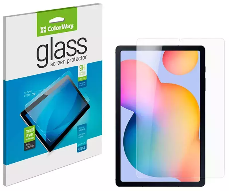 Защитное стекло для Samsung Galaxy Tab A9+ ColorWay 9H (CW-GTSGT210) фото