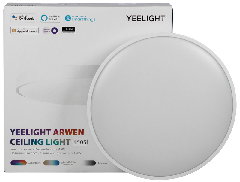 Стельовий смарт-світильник Yeelight Arwen Ceiling Light 450S (YLXD013) (with HomeKit) фото