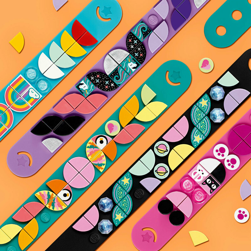 Конструктор LEGO Dots Браслет Веселка 41900 - фото - №7