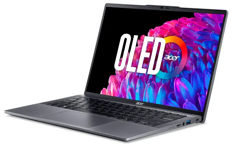 Ноутбук Acer Swift Go 14 SFG14-63-R2PL Steel Gray (NX.KTSEU.005) фото