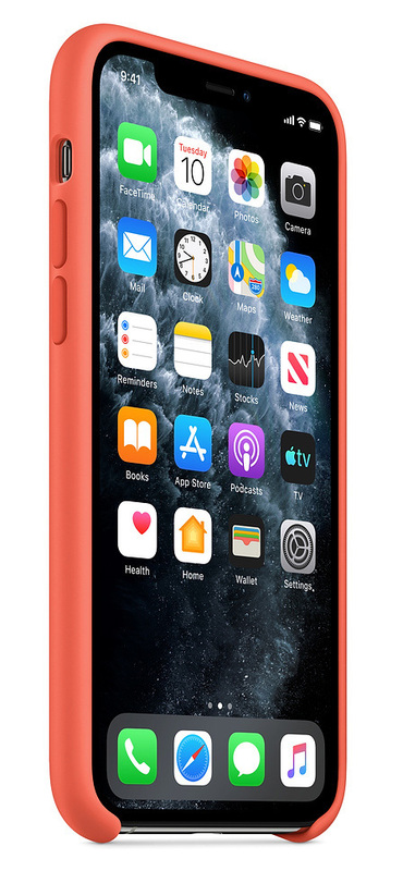 Чехол Apple Silicone Case - Clementine (Orange) MWYQ2ZM/A для iPhone 11 Pro фото