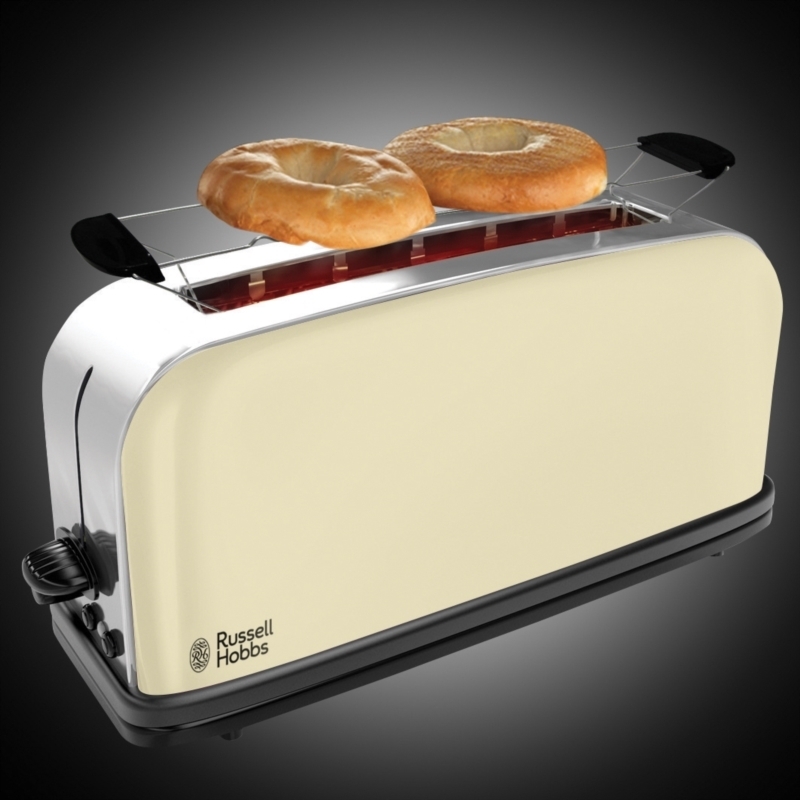 Тостер Russell Hobbs Classic Cream Long Slot Toaster 21395-56 фото