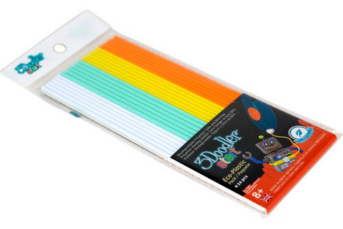 Набір стержнів для 3D-ручки 3Doodler Start - Мікс (24 шт) 3DS-ECO-MIX1-24 фото