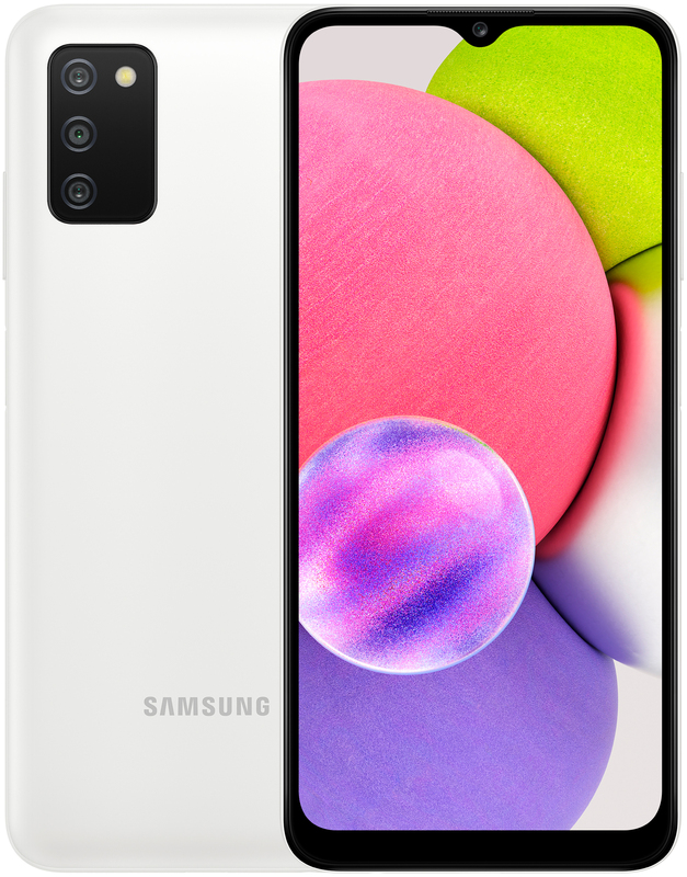 Samsung Galaxy A03s 2021 A037F 4/64GB White (SM-A037FZWGSEK) фото