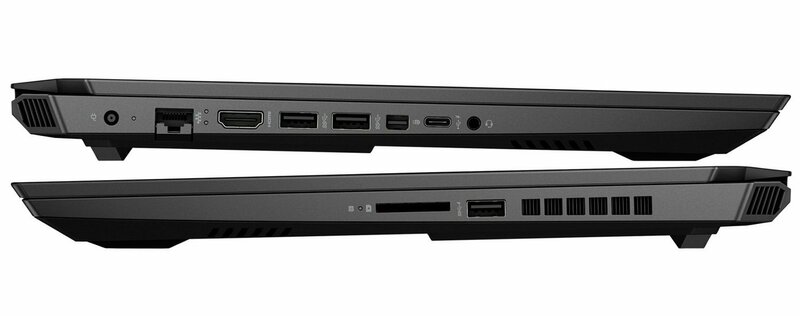 Ноутбук HP Omen 15-dh1003ur Shadow Black (104K2EA) - фото - №4