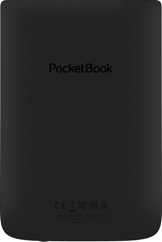 PocketBook 628 Touch Lux 5 Ink Black (PB628-P-WW) фото