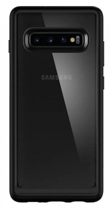 Чохол Spigen Ultra Hybrid (Matte Black) 605CS25802 для Samsung Galaxy S10 фото