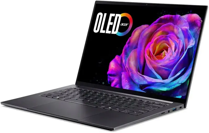 Ноутбук Acer Swift X 14 SFX14-73G-761L Gray (NX.J83EU.003) - фото - №1