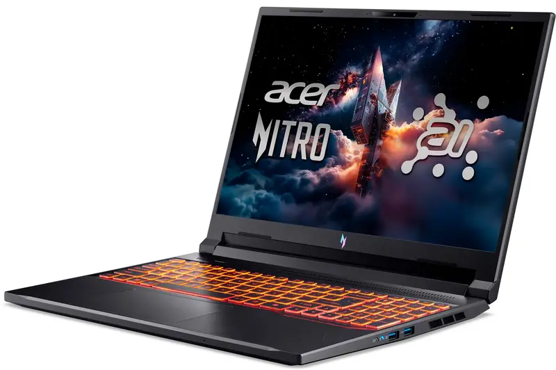 Ноутбук Acer Nitro V 16 ANV16-61 Black (NH.QULEU.004) - фото - №2