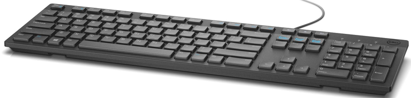 Клавiатура Dell (KB216) Multimedia 580-ADGR - фото - №1