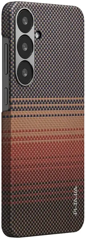 Чехол для Samsung S25 Plus Pitaka Tactile Woven Sunset (KS2503S) фото