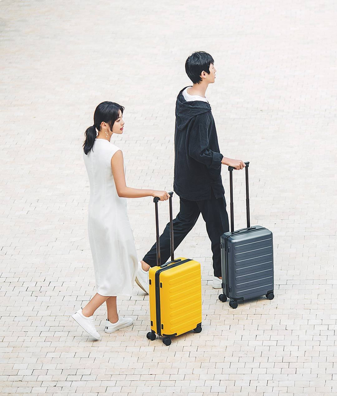 Чемодан Xiaomi Ninetygo Business Travel Luggage 28" (Yellow) 6970055346733 фото