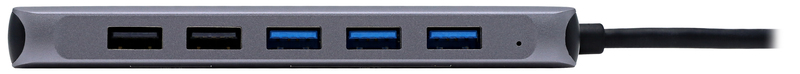 HUB USB-C Energea (AluHub HD Max) Aluminium (Silver) фото