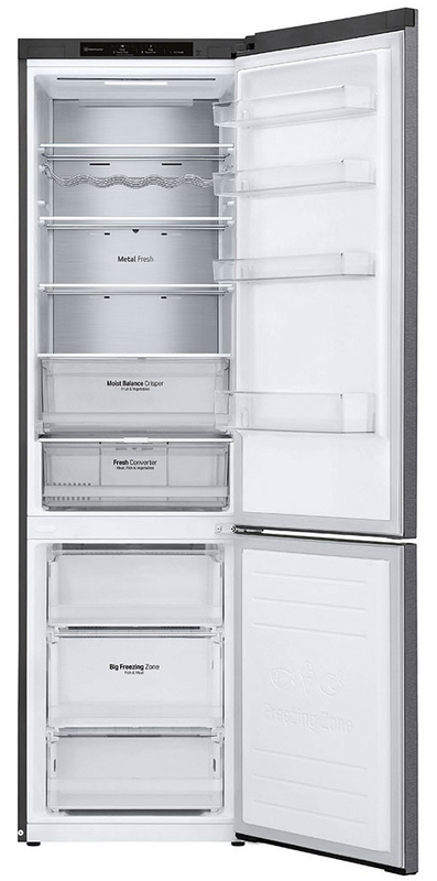 Двокамерний холодильник LG GW-B509SLNM фото