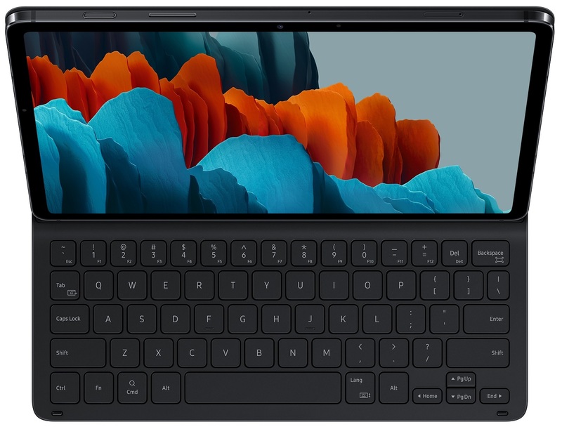 Чохол-клавіатура для Samsung TAB s7/s8 Book Cover Keyboard Slim (Black) фото