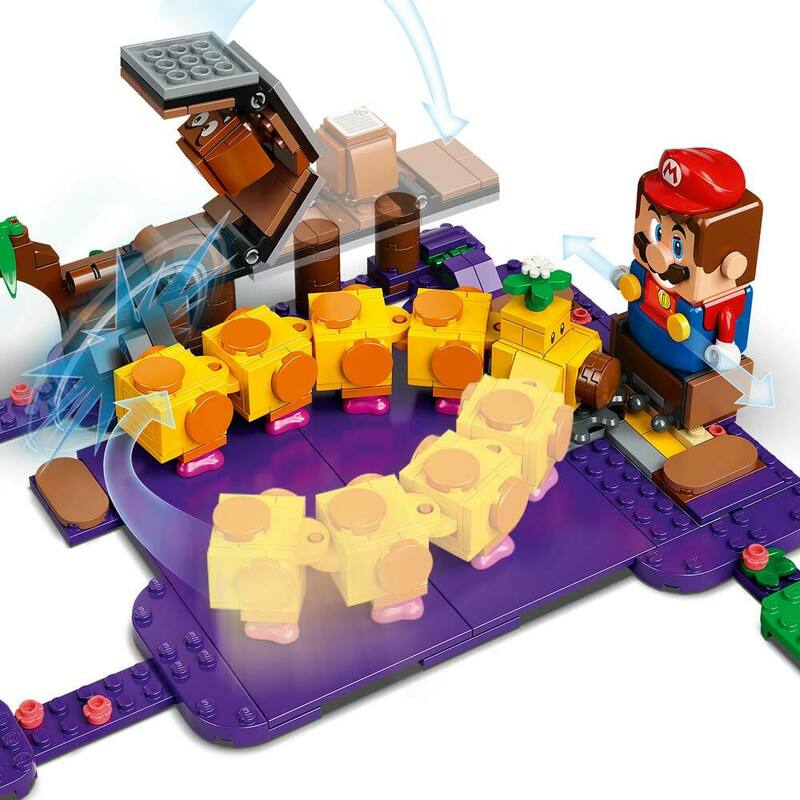 Конструктор LEGO Super Mario Додатковий рівень Отруйне болото гусениці 71383 фото