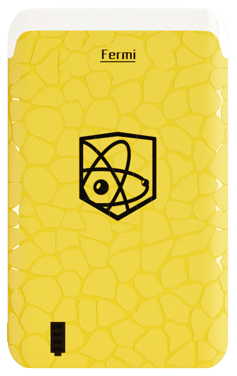 Портативна батарея Fermi 6000mAh yellow (B06) фото