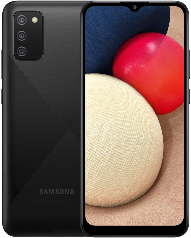 Samsung Galaxy A02s 2021 A025F 3/32GB Black (SM-A025FZKESEK) - фото - №0