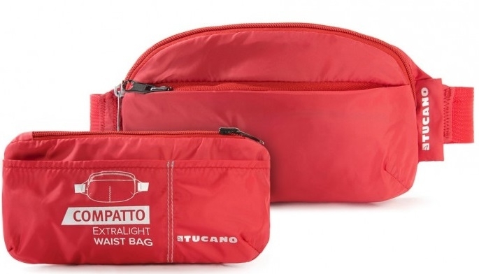 Сумка на пояс Tucano Compatto XL Waistbag Packable (Red) BPCOWB-R фото