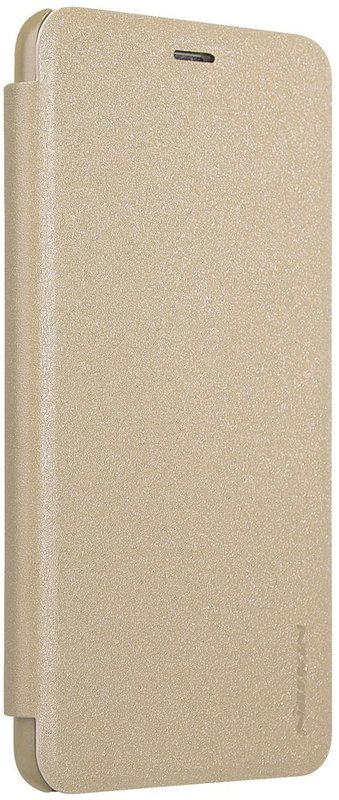 Чехол-книжка Nillkin Sparkle Leather для Meizu M5s (золото) фото