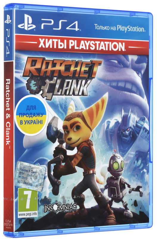 Диск Ratchet & Clank (Blu-ray) для PS4 фото