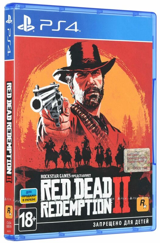 Диск Red Dead Redemption 2 (Blu-ray) для PS4 фото