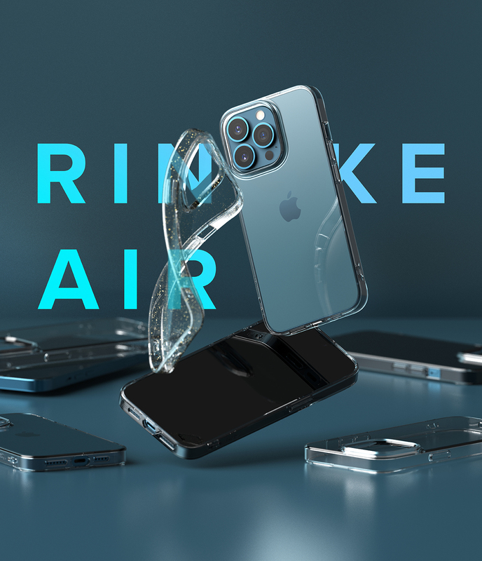 Чехол Ringke AIR iPhone 13 Pro Max (Smoke Black) A554E53 фото