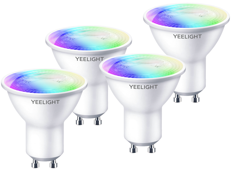 Смарт-лампочки Yeelight GU10 Smart Bulb W1 (Multicolor) (4-pack) (YLDP004-A) фото