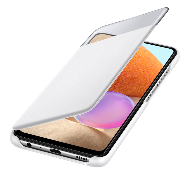 Чехол Samsung Smart S View Wallet Cover (White) для Galaxy A52 EF-EA525PWEGRU фото