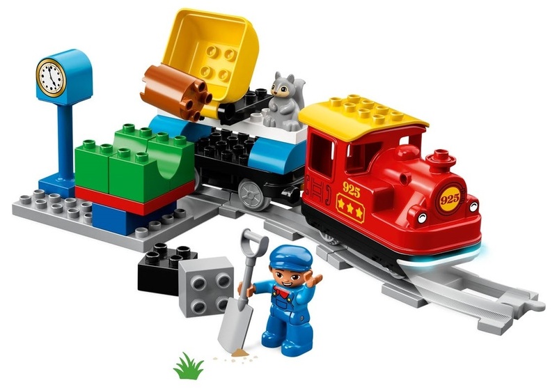 Конструктор LEGO Duplo Потяг на паровій тязі 10874 фото