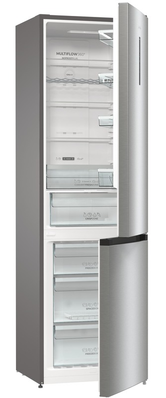 Двокамерний холодильник Gorenje NRK6202AXL4 фото