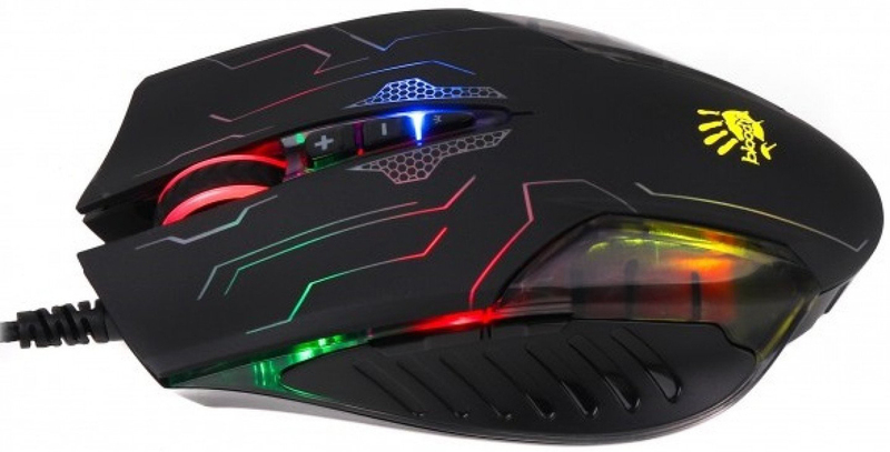 Игровая компьютерная мышь A4 Tech Q50 Bloody (Black) фото