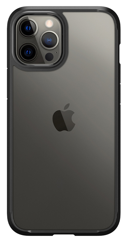 Чохол Spigen Crystal Hybrid (Matte Black) ACS01477 для iPhone 12 Pro Max фото