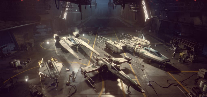 Диск Star Wars Squadrons (Blu-ray, English version) для Xbox (1086573) - фото - №1