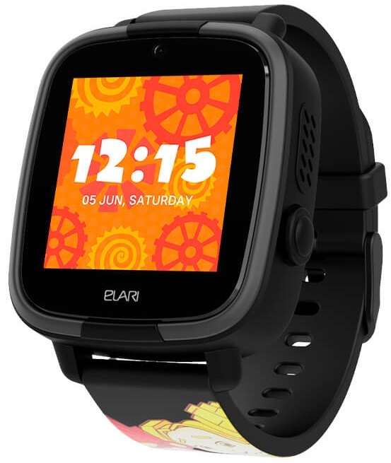 Детские часы-телефон с GPS трекером Elari FixiTime FUN (Black) ELFITF-BLK фото