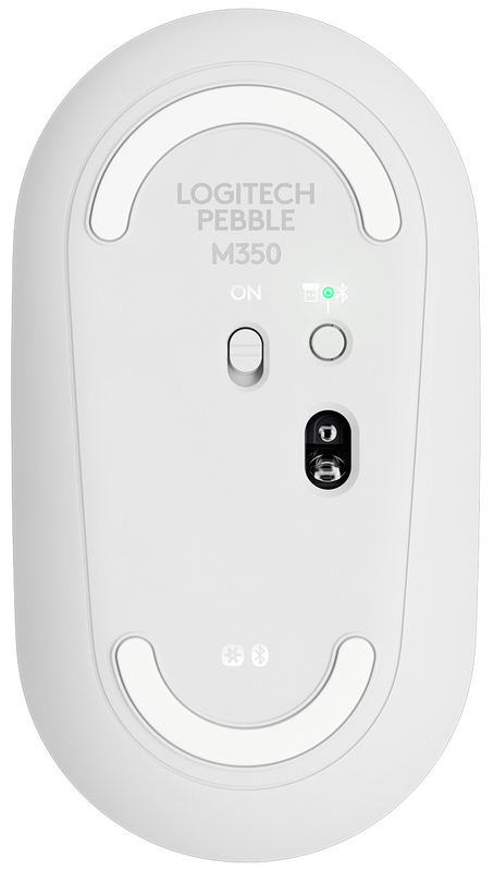 Миша Logitech Wireless M350 (White) 910-005716 - фото - №4